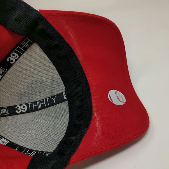 New Era 39Thirty Men's MLB St. Louis Cardinals Hat Red White Size M/L John Cole - Picture 12 of 14